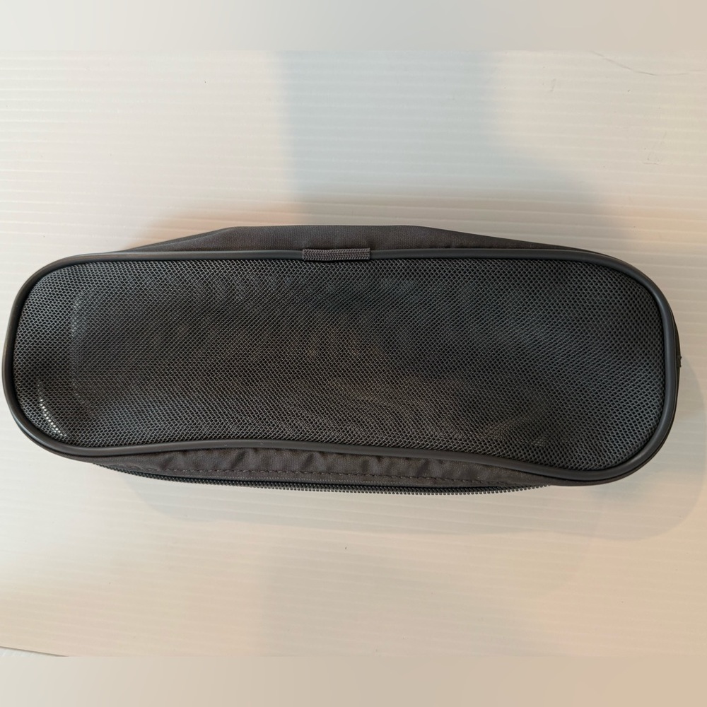 TUMI Black Mesh Travel Case